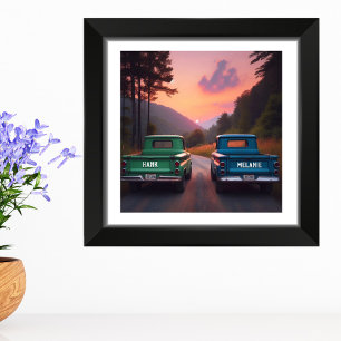 Foto Camiones de la década de 1960 nostalgia por nombre