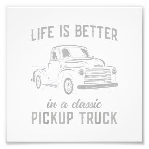 Foto Camioneta Clásica Tipo Hombre Vintage