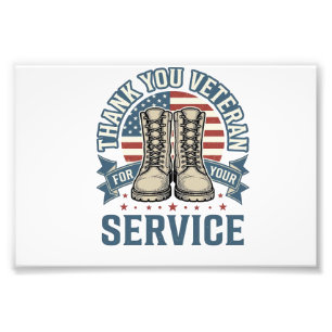 Foto Camiseta de Servicio Botas Patrióticas Veterano Gr