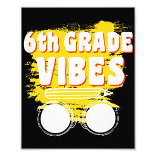 Foto Camiseta de Vibraciones de 6to Grado para Regreso