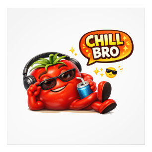 Foto Camiseta divertida de carpincho 'Chill Bro' para a