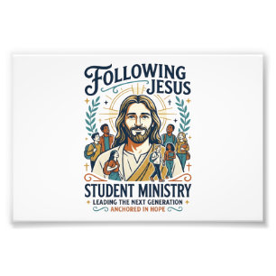 Foto Camiseta estilo campamento juvenil Merch Iglesia J
