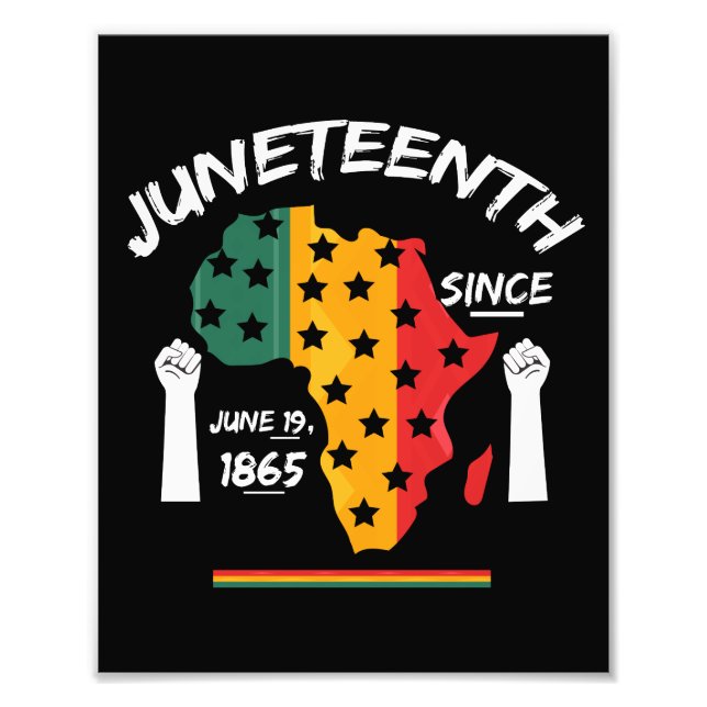 Foto Camiseta Juneteenth Desde el 19 de Junio de 1865 F (Frente)