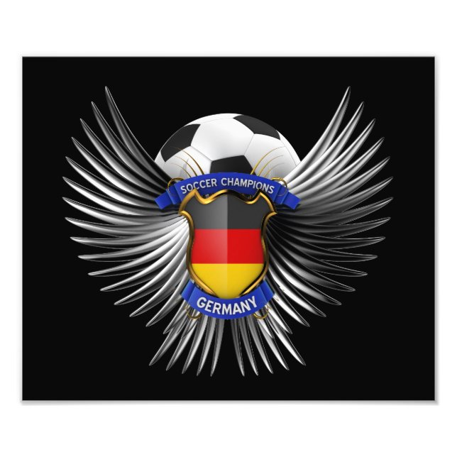 Foto Campeón de fútbol de Alemania (Frente)
