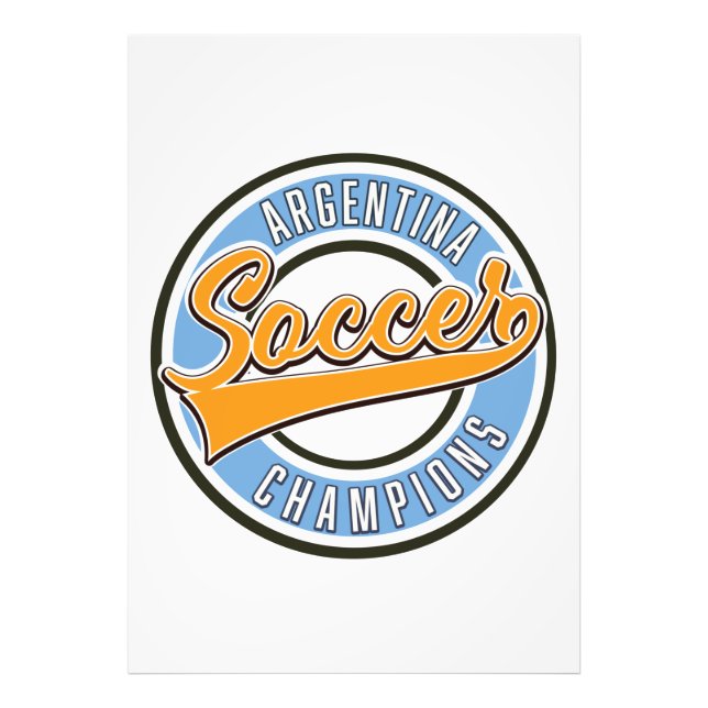 Foto Campeón de fútbol de Argentina (Frente)
