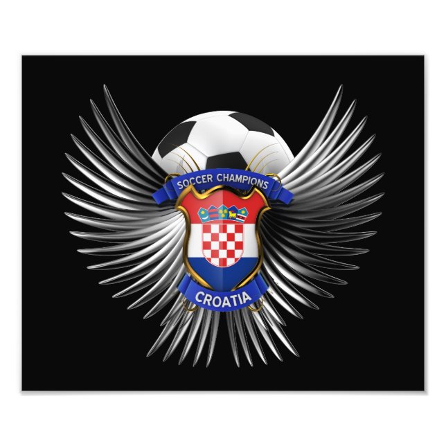 Foto Campeón de fútbol de Croacia (Frente)