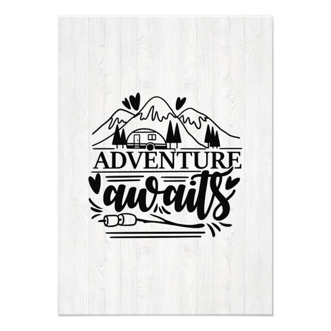 Foto Camper Gift Adventure Awaits (Frente)
