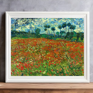 Foto Campo de amapola por Vincent Van Gogh