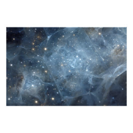 Foto Campo Estelar de Nebulosa Fracturada Geometría Cós