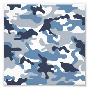Foto Camuflaje del azul y del blanco