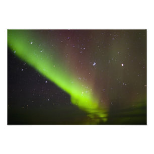 Foto Canadá, Manitoba, Churchill. Aurora Borealis