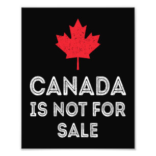 Foto Canadá no se vende - Orgulloso y Patriótico