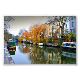 Foto Canal Camden de Londres Reino Unido, regente de ba