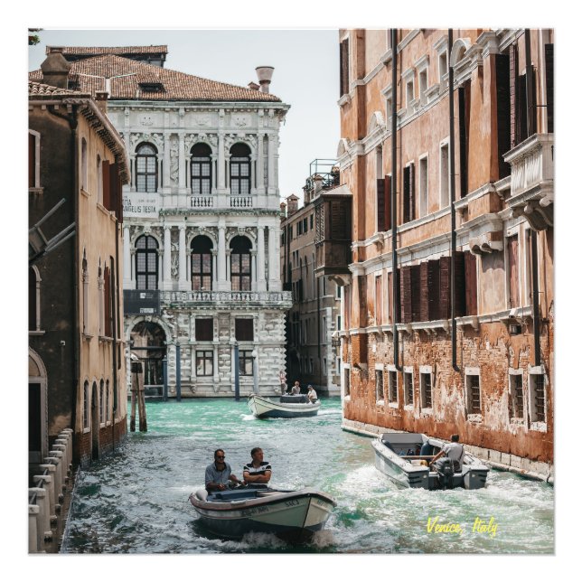 Foto Canal de Barco de Venecia (Frente)
