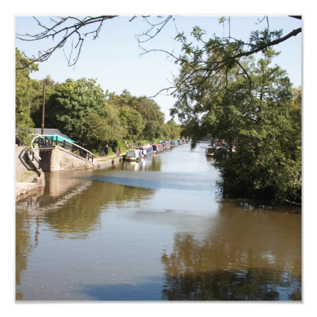 Foto Canal de Macclesfield Superior Poynton Cheshire (Frente)