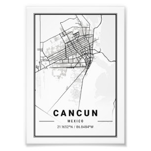 Foto Cancún - Mapa de Ciudad Ligera de México