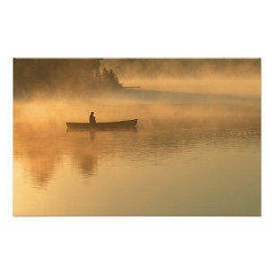 Foto canoista, Algonguin Park, Ontario, Canadá.