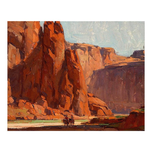 Foto “Cañón de Arizona” de Edgar Payne (Frente)