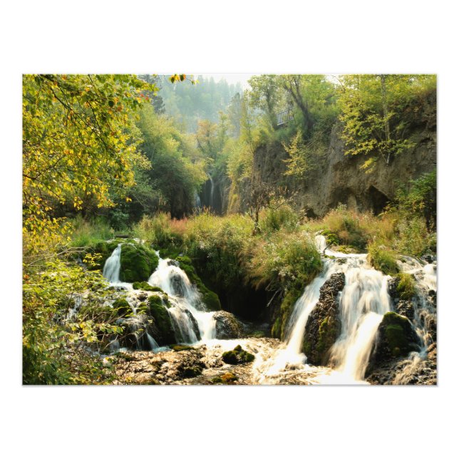 Foto Cañón de peces Spear Rough lock Falls South Dakota (Frente)