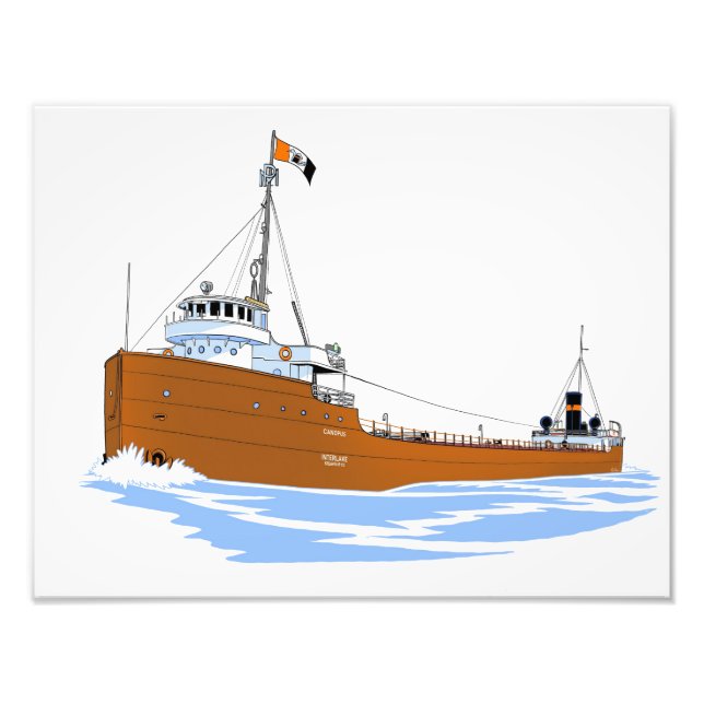 Foto Canopus de carguero de los Grandes Lagos (Interlak (Frente)