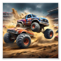 Caos en las ruedas: Monster Truck Smash Derby