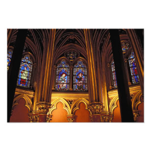 Foto Capilla baja de La Sainte-Chapelle, París, 2