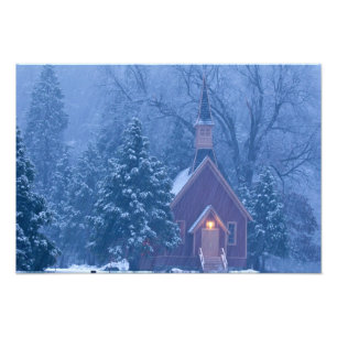 Foto Capilla histórica del valle de Yosemite durante fu