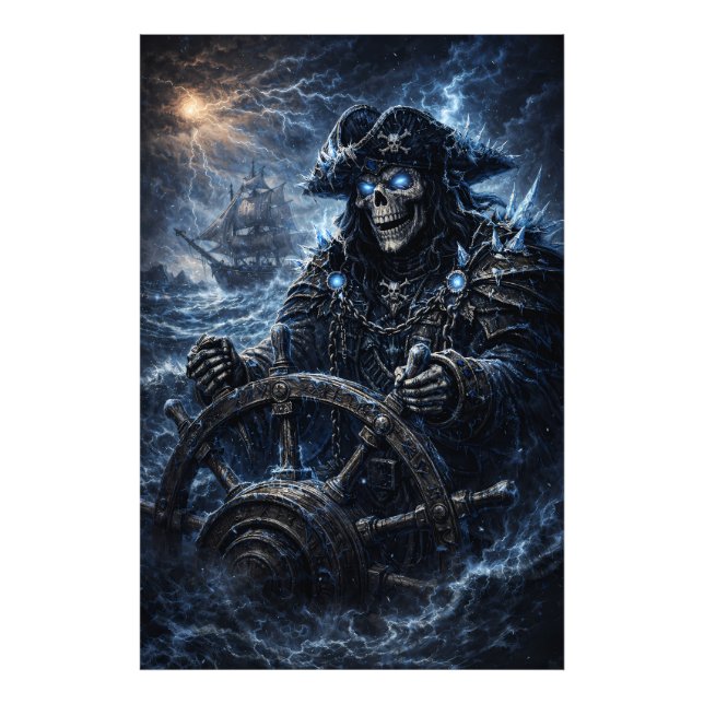 Foto Capitán de la Calavera Fantasma al Timón – Torment (Frente)