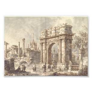 Foto Capricho con un Arco de Triunfo Romano