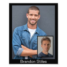 Capturas de cabeza de 8x10 en acción para llamadas