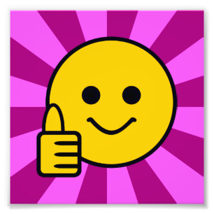 Foto Cara Amarilla Feliz Pulgar Arriba