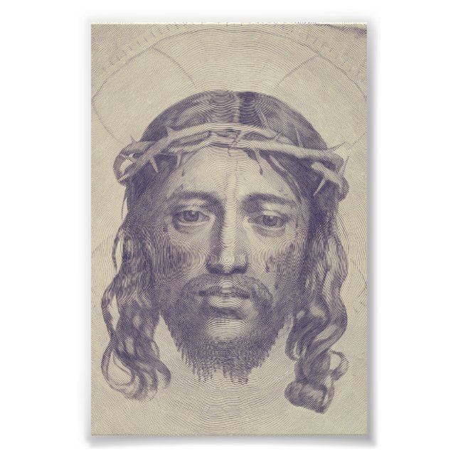 Foto Cara de Cristo en el velo de Santa Verónica (Frente)