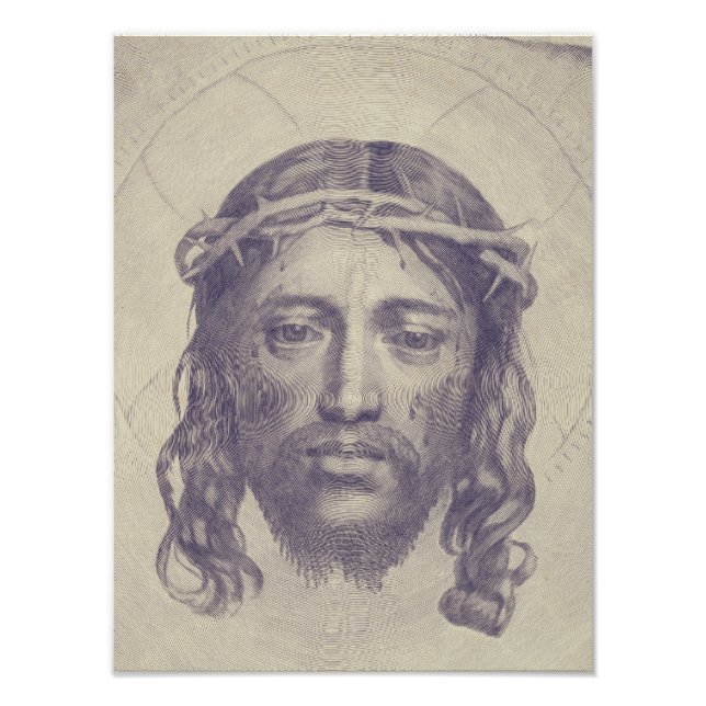 Foto Cara de Cristo en el velo de Santa Verónica (Frente)