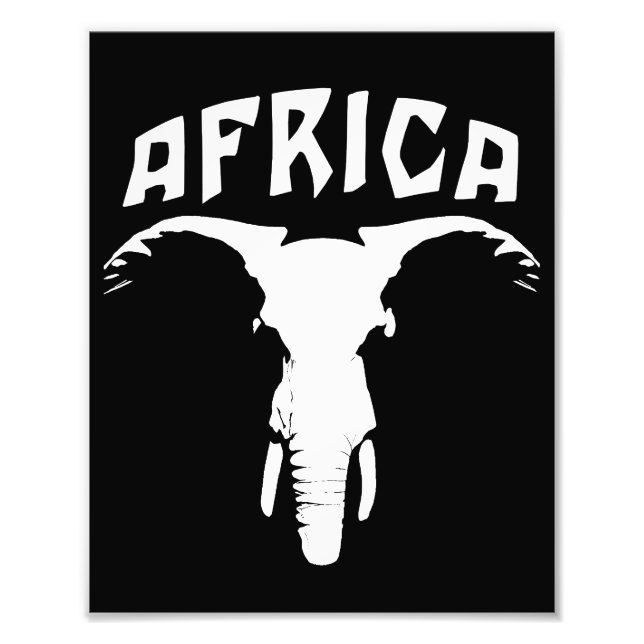 Foto Cara de elefante africano | África (Frente)