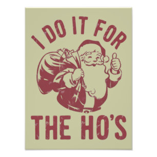 Foto Cara de Santa de Navidad Grosera Lo Hago Por Las H