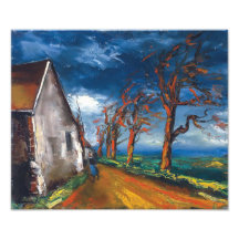 Carácter en un Village St. | Maurice de Vlaminck |