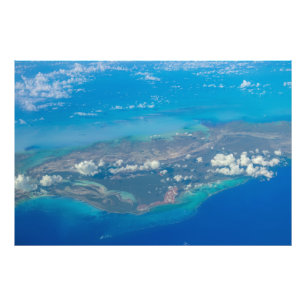 Foto Caribe tropical azul e isla