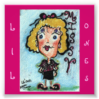 Foto Caricatura "Lil Ones" de ACEO. "Missy"