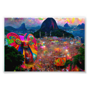 Foto Carnaval, Río de Janeiro, Poster