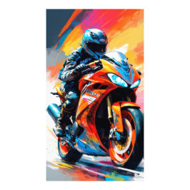 Foto Carreras de motocicletas de alta velocidad