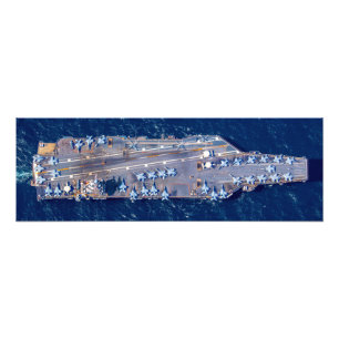 Foto CARRETERA DE AERONAVES DE EE.UU. - CVN 78 (24x8 pu