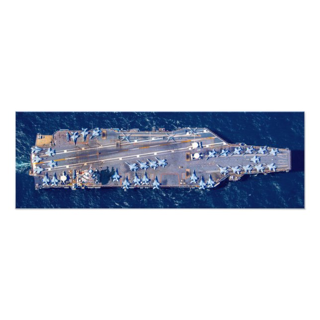 Foto CARRETERA DE AERONAVES DE EE.UU. - CVN 78 (24x8 pu (Frente)