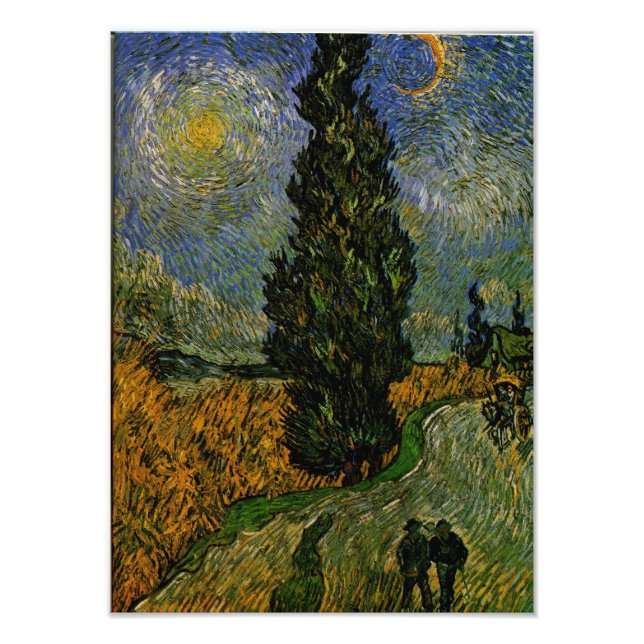 Foto Carretera rural de Provenza - Van Gogh (Frente)