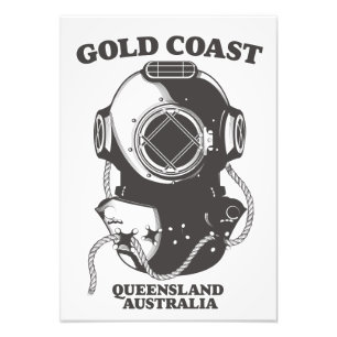 Foto Cartel de buceo de Gold Coast Queensland Australia