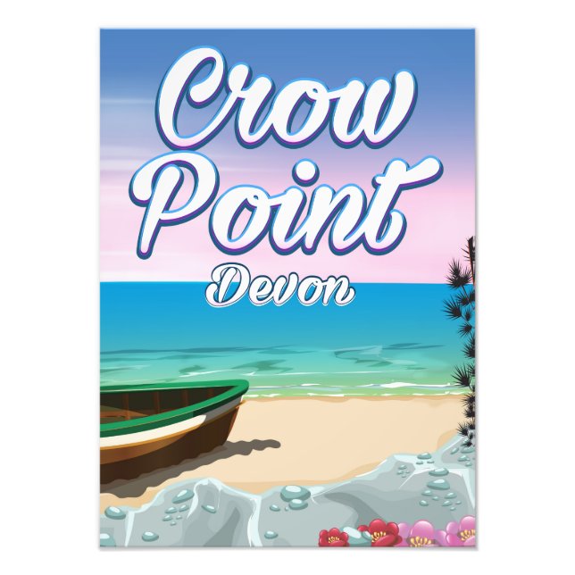 Foto Cartel de Crow Point , Devon Travel (Frente)