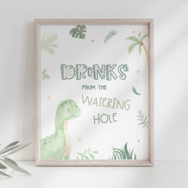 Foto Cartel de cumpleaños de dinosaurio (Subido por el creador)