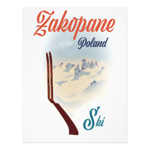 Foto Cartel de esquí de Zakopane Polonia
