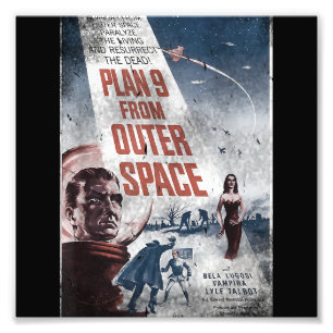Foto Cartel de la película PLAN 9 DEL ESPACIO EXTERIOR