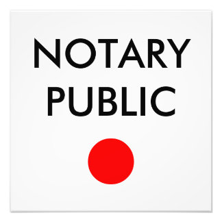 Foto Cartel de Notario