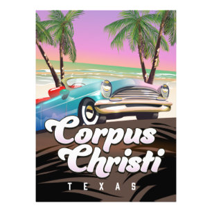 Foto cartel de vacaciones de Corpus Christi Texas